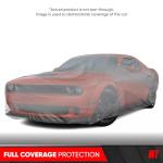 Motor Trend 4-Layer 4-Season Waterproof Car Cover All Weather Water-proof Outdoor UV Protection for Heavy Duty Use Full Cover for Cars Up to 228"