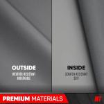 Motor Trend 4-Layer 4-Season Waterproof Car Cover All Weather Water-proof Outdoor UV Protection for Heavy Duty Use Full Cover for Cars Up to 228"