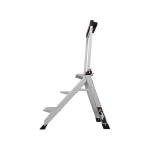 Little Giant Ladders, Jumbo Step, 3-Step, 2 Foot, Step Stool, Aluminum, Type 1AA, 375 lbs Weight Rating, (11903), Gray