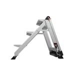 Little Giant Ladders, Jumbo Step, 3-Step, 2 Foot, Step Stool, Aluminum, Type 1AA, 375 lbs Weight Rating, (11903), Gray