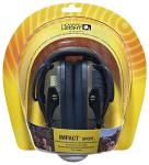 Howard Leight by Honeywell Impact Sport Sound Amplification Electronic Shooting Earmuff, Green