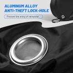 Favoto Bike Cover Waterproof Outdoor Bicycle Cover Thicken Oxford 29 Inch Windproof Snow Rustproof with Lock Hole Storage Bag for Mountain Road Bike City Bike Beach Cruiser Bike, Black