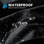 Favoto Bike Cover Waterproof Outdoor Bicycle Cover Thicken Oxford 29 Inch Windproof Snow Rustproof with Lock Hole Storage Bag for Mountain Road Bike City Bike Beach Cruiser Bike, Black