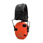 Walker's Razor Slim Ultra Low Profile Compact Design Adjustable Range Shooting Hunting Hearing Protection Electronic Earmuffs, Coral