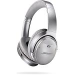Bose QuietComfort 35 II Noise Cancelling Bluetooth Headphonesâ€” Wireless, Over Ear Headphones with Built in Microphone and Alexa Voice Control, Silver
