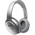 Bose QuietComfort 35 II Noise Cancelling Bluetooth Headphonesâ€” Wireless, Over Ear Headphones with Built in Microphone and Alexa Voice Control, Silver