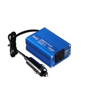 FOVAL 150W Power Inverter for Vehicles 12V DC to 110V AC Converter Car Adapter for Plug Outlet with 3.1A Dual USB Car Charger for Laptop, Road Trip Accessories