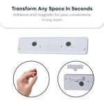 Brilliant Evolution Wireless Ultra Thin LED Light Bar 1 Pack | Battery Operated Lights | Kitchen Under Cabinet Lighting | Closet Light |Touch Light |Stick On Lights | Push Light | Wireless Light