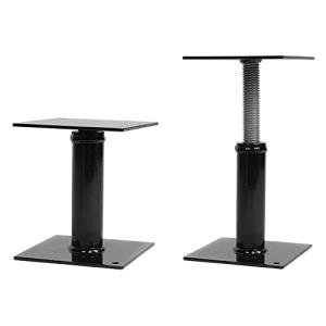 Camco RV Save-A-Step Brace | Stabilizes RV Steps and Helps Stop RV Movement |Adjusts from 4-5/8"-8" , (43681),Black