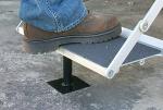 Camco RV Save-A-Step Brace | Stabilizes RV Steps and Helps Stop RV Movement |Adjusts from 4-5/8"-8" , (43681),Black