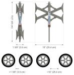 X-Chock Wheel Stabilizer - Pair - One Handle - 28012