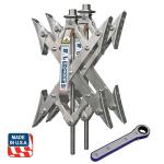 X-Chock Wheel Stabilizer - Pair - One Handle - 28012