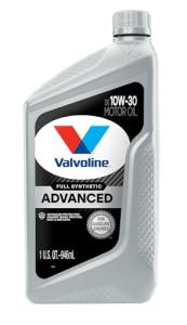 Valvoline Advanced Full Synthetic 10W-30 Motor Oil 1 Quart