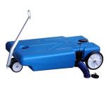 Barker 4-Wheeler Tote Tank - 32 Gallon Capacity (27844) , Blue