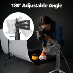 EMART Photography LED Continuous Light Lamp 5500K Portable Camera Photo Lighting for Table Top Studio - 2 Sets