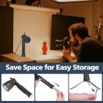 EMART Photography LED Continuous Light Lamp 5500K Portable Camera Photo Lighting for Table Top Studio - 2 Sets