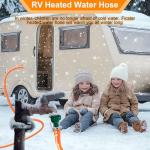 Ficstar 20FT Heated RV Water Hose with Thermostat