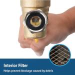 Camco Adjustable Brass Water Pressure Regulator