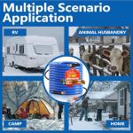 Wufoty 25FT Heated Water Hose for RVs