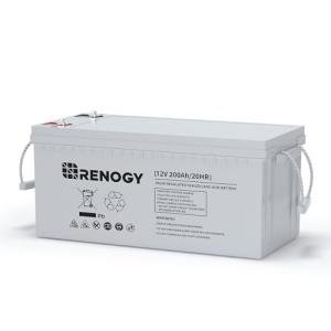 Renogy 12V 200Ah Deep Cycle AGM Battery