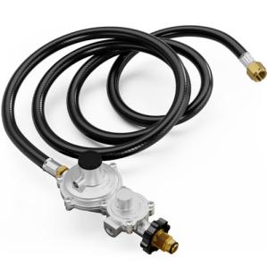 12FT 2-Stage Propane Regulator and Hose