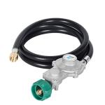 5FT Propane Regulator with Hose for RVs and Appliances