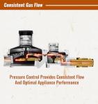 12FT 2-Stage Propane Regulator and Hose