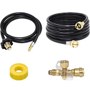 Brass T-Adapter Kit for Propane Connections
