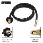 Brass T-Adapter Kit for Propane Connections