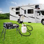 Brass T-Adapter Kit for Propane Connections