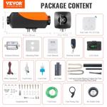 VEVOR 12V Bluetooth Diesel Air Heater for RVs