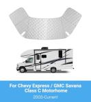 Chevy Express/GMC Savana RV Windshield Cover