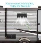 WanDwel Aluminum RV Exhaust Vent Cover Kit