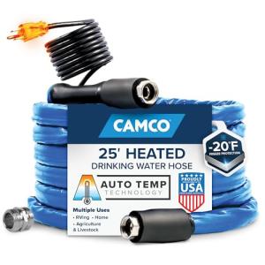 Camco 25-Ft Heated RV Water Hose