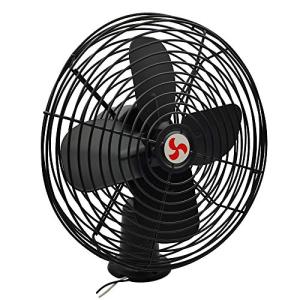 Heavy Duty 12V All Metal Car Fan - 8 Inch