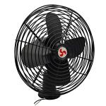 Heavy Duty 12V All Metal Car Fan - 8 Inch