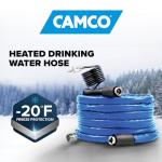 Camco 25-Ft Heated RV Water Hose