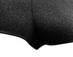 Yiz Dash Cover Mat Custom Fit for 1981-1991 Chevrolet Chevy C/K/R/V Series Suburban Blazer,GMC C/K/R/V Series Jimmy,Dashboard Cover Pad Cap Carpet Protector (Black) J22