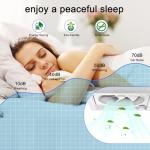 EcoSynic Quiet RV Roof Vent with Rain Sensor, Automatic RV Vent with Reversible Ventilation, 12 Volt RV Fan with Max Air, 14" x 14" RV Ceiling Fan Replacement for Enclosed Trailer, Motorhome, Van