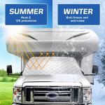 BougeRV Windshield Snow Cover for Class C RVs