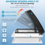 2012 Air Max 14" Reversible RV Roof Vent Fan