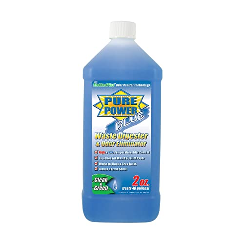 Valterra V23002 Pure Power Blue Waste Digester and Odor Eliminator, 32 oz. Bottle