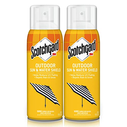 Scotchgard Sun and Water Shield, Repels Water, 10.5 Fluid Ounces (2 Cans)