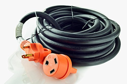 GoWISE Power RVC3004 50-Feet 30-Amp RV Extension cord with Handles- 30 Amp Male to 30 Amp Female