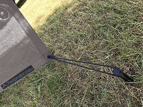 Tentproinc RV Awning Sun Shade Screen 6' X 19' 3'' - Brown Mesh Sunshade UV Sunshine Blocker Complete Kits Motorhome Camping Trailer Canopy Shelter Blocker - 3 Years Limited Warranty