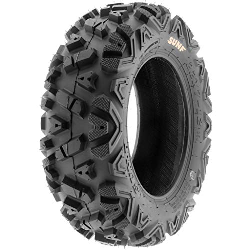 SunF Power.I ATV/UTV all-terrain Tire 22x7-12 Front & 22x10-12 Rear, Set of 4 A033, 6-PR, Tubeless