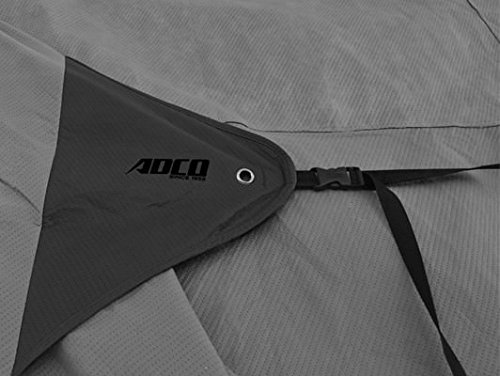 ADCO 52240 Designer Series SFS Aqua Shed Travel Trailer RV Cover - 18'1" - 20' ,Gray