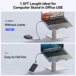 USB C External Hard Drive Cable 1.5FT 10Gbps