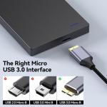 USB C External Hard Drive Cable 1.5FT 10Gbps