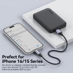 USB C External Hard Drive Cable 1.5FT 10Gbps